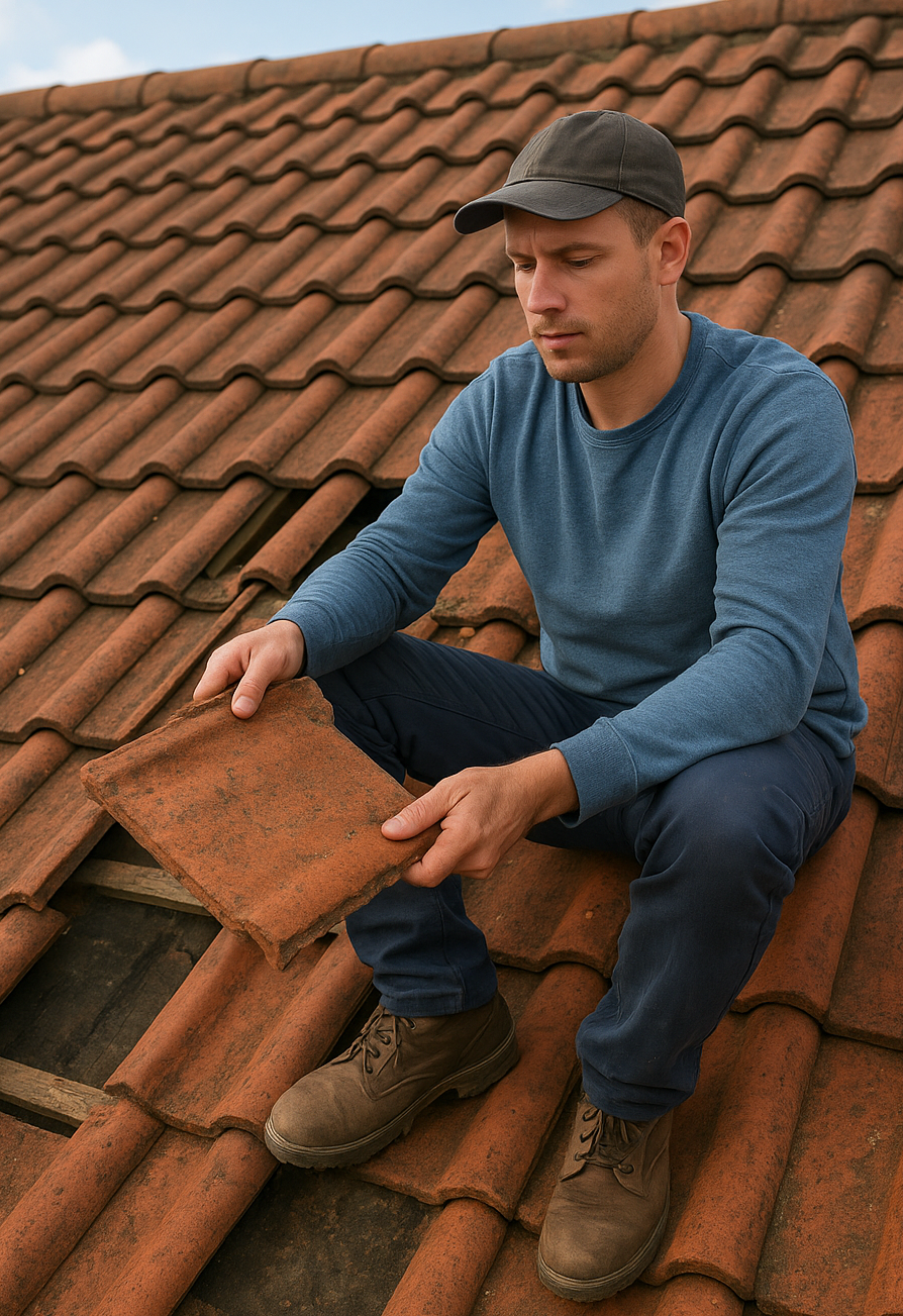 Fixing a roof